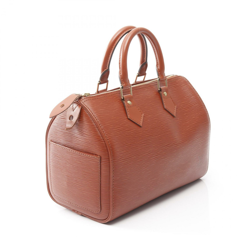 路易威登 Speedy 25 手提包 M43013 Epi 皮革 棕色 肯亞棕色 二手 LV-1