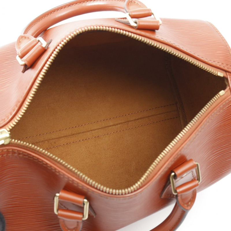 路易威登 Speedy 25 手提包 M43013 Epi 皮革 棕色 肯亞棕色 二手 LV-2