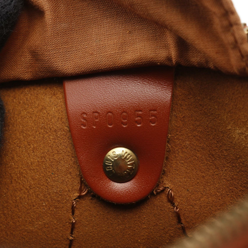 路易威登 Speedy 25 手提包 M43013 Epi 皮革 棕色 肯亞棕色 二手 LV-4