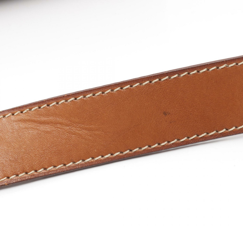 CELINE Macadam 斜背單肩包 PVC塗層帆布皮革 棕色 二手 女士-11