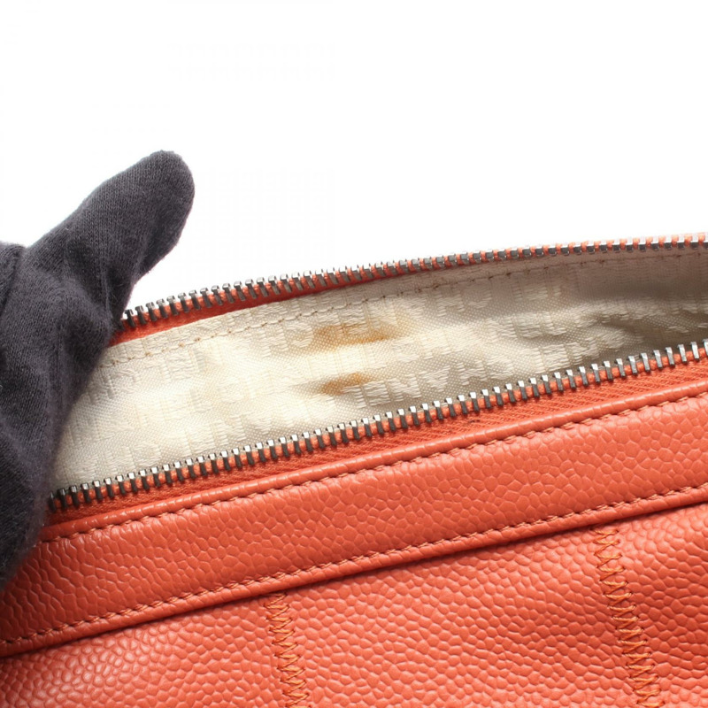 香奈兒巧克力棒手提包,粉紅色粒面小牛皮,二手女士SHW CC Coco-7