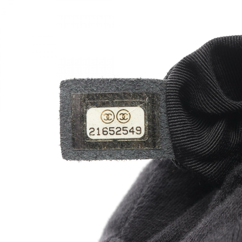 香奈兒 (CHANEL) Matelasse Tote 鏈條單肩包 A93925 黑色皮革二手女士 COCO-4