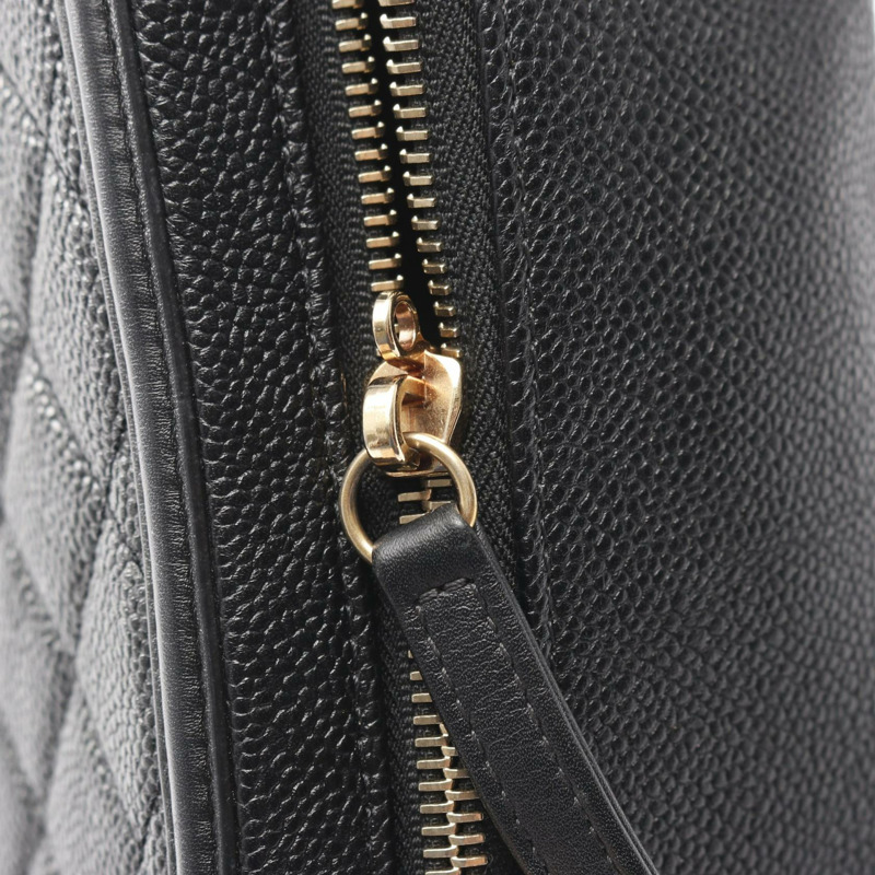 香奈兒 CC 鏤空絎縫 Vanity 鏈條單肩斜背包 A93344 皮革-8