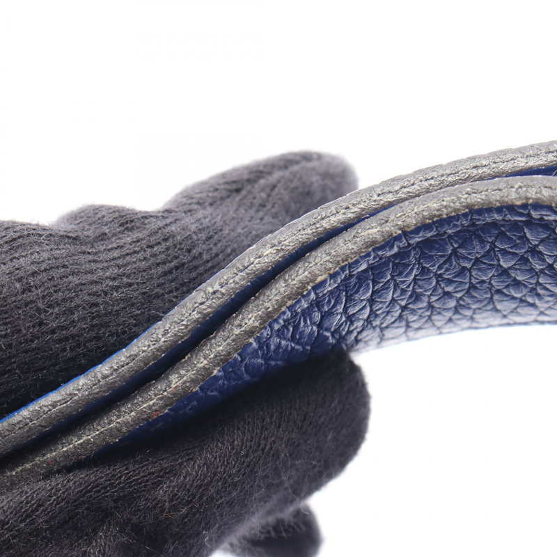 愛馬仕 Picotin Lock MM 手提包，Clemence 皮革，電光藍，二手，女士款，O SHW-7