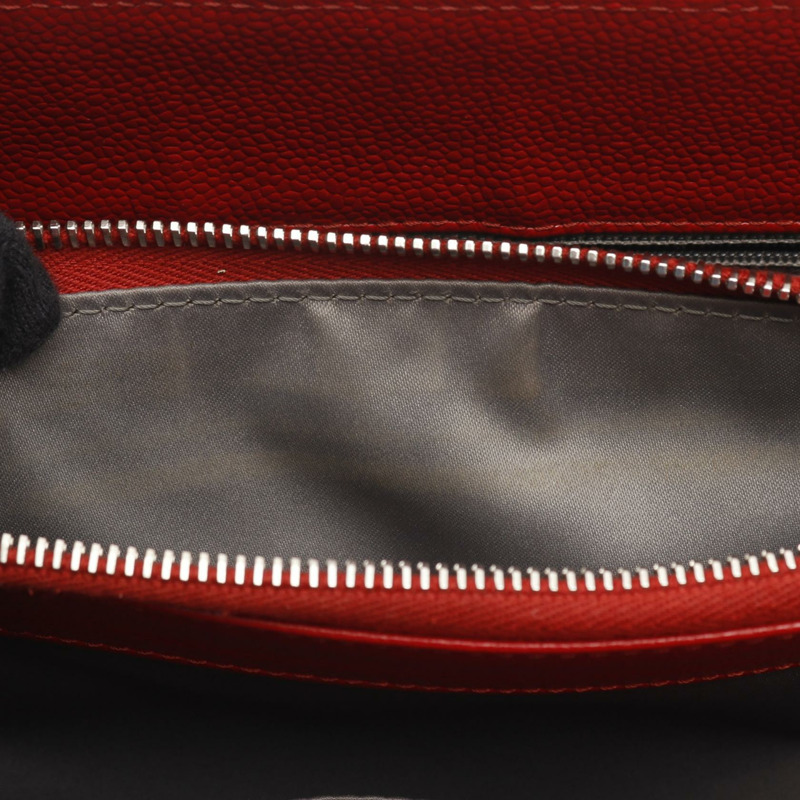 香奈兒 (CHANEL) Matelasse Grand Shopping GST 手提鏈條肩背包,紅色,皮革材質,二手,金色五金-5