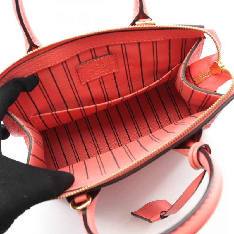 路易威登 Pont Neuf 迷你肩背包 M41747 Monogram empreinte 粉紅色 LV-2