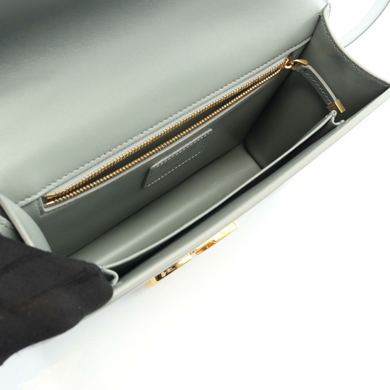 Christian Dior 30 MONTAIGNE 斜背肩背包 M9203UMOS 皮革 綠色 二手-2