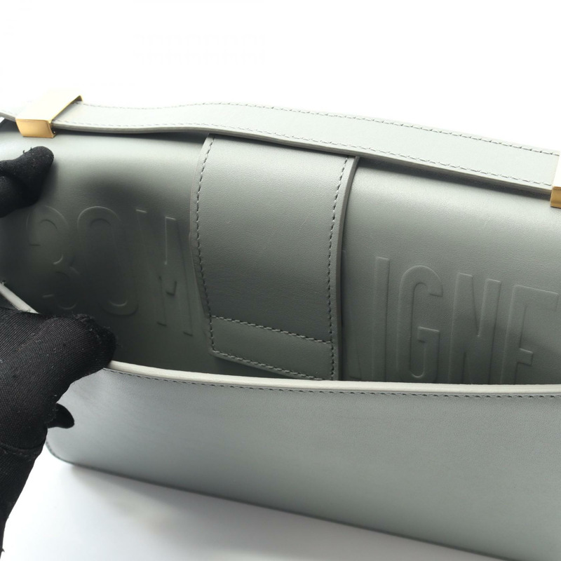 Christian Dior 30 MONTAIGNE 斜背肩背包 M9203UMOS 皮革 綠色 二手-9
