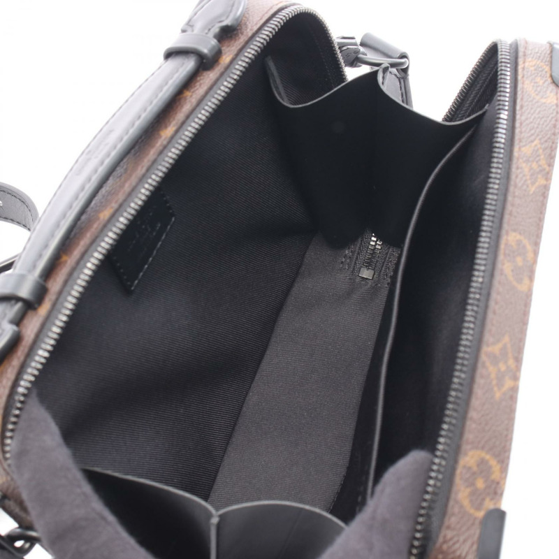 路易威登 (LOUIS VUITTON) 手柄軟箱肩包 M45935 Monogram macassar 二手-2