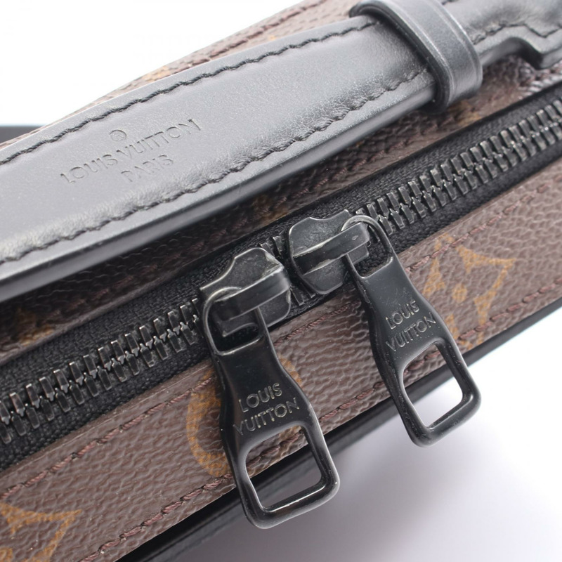 路易威登 (LOUIS VUITTON) 手柄軟箱肩包 M45935 Monogram macassar 二手-4