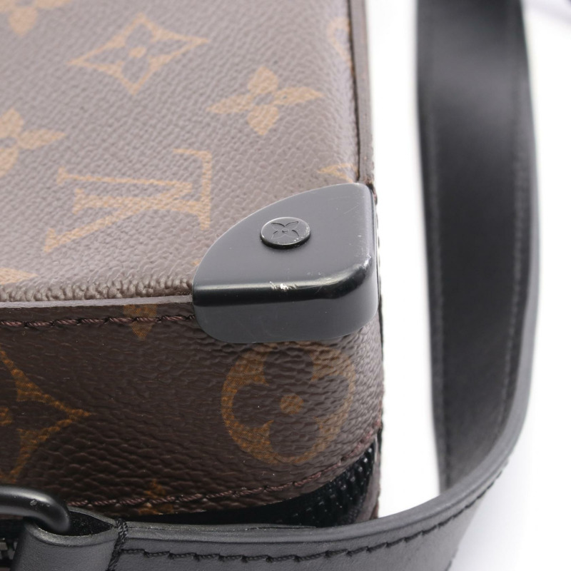 路易威登 (LOUIS VUITTON) 手柄軟箱肩包 M45935 Monogram macassar 二手-5