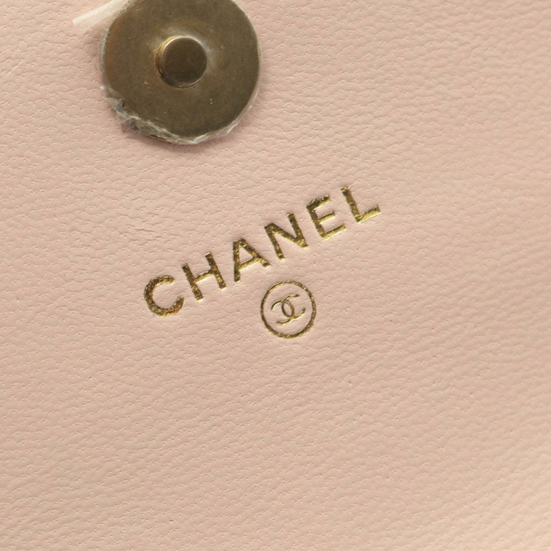 香奈兒 (CHANEL) 絎縫鏈條單背包 AP3071 粉紅皮革二手金色五金女款-3