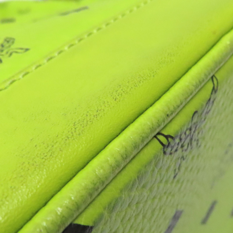 綠色 Visetos 塗層帆布 後背包【MCM】-18