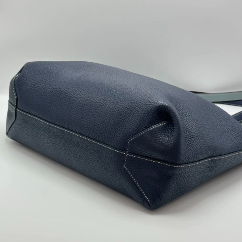 HERMES doublesense36雙面拼色肩背托特包34*32*11 98新-2