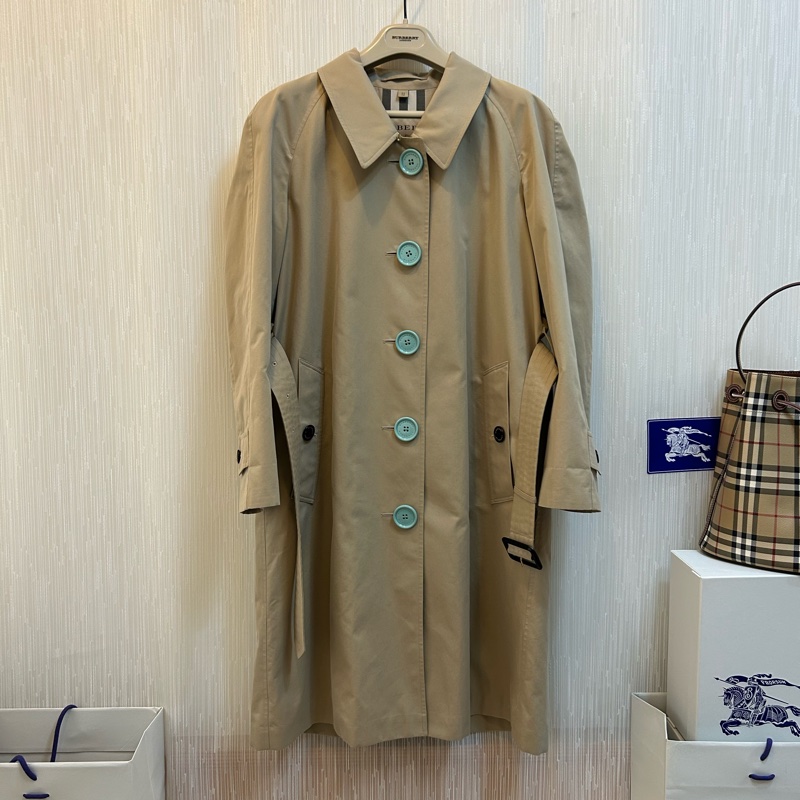 BURBERRY英國蜜色風衣UK8-2