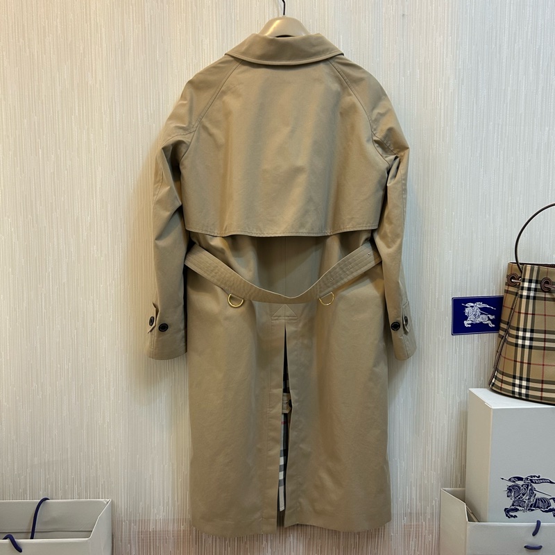 BURBERRY英國蜜色風衣UK8-3