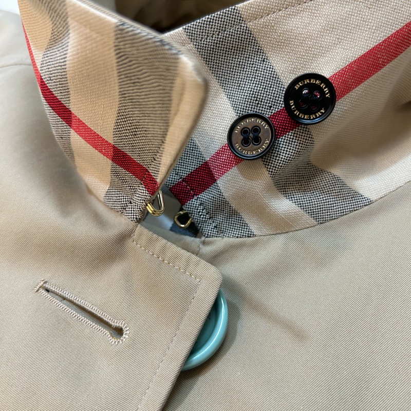 BURBERRY英國蜜色風衣UK8-7