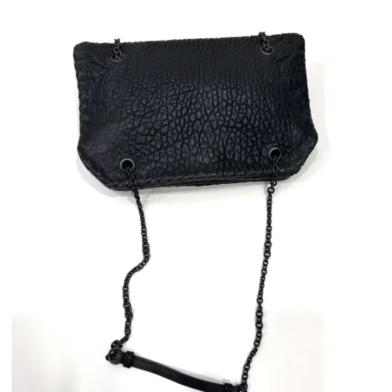 BOTTEGA VENETA Nappa Intrecciato Duo 灰黑 肩背包 手提包 側背包 斜背包-10