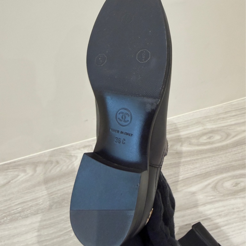 Chanel  黑色短靴❤️‍🔥超好看極新36號-19
