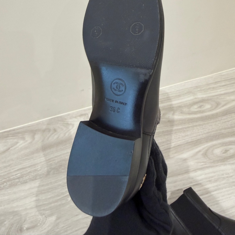 Chanel  黑色短靴❤️‍🔥超好看極新36號-22