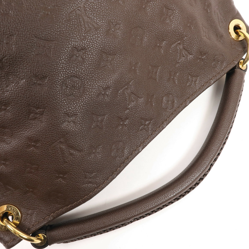 LOUIS VUITTON Monogram Empreinte Artsy MM金扣手挽袋-7