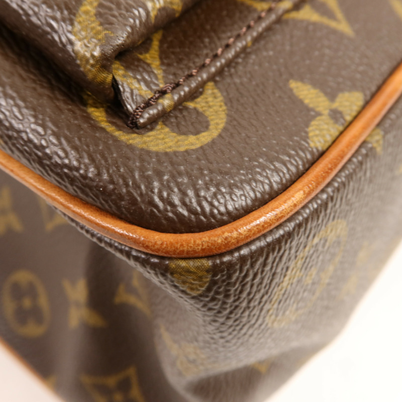 LOUIS VUITTON Monogram Multipli Cite金扣肩背袋-8