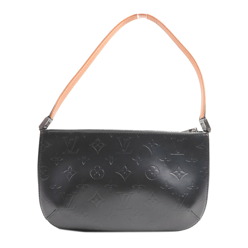 LOUIS VUITTON Monogram Mat Fowler銀扣肩背袋-1