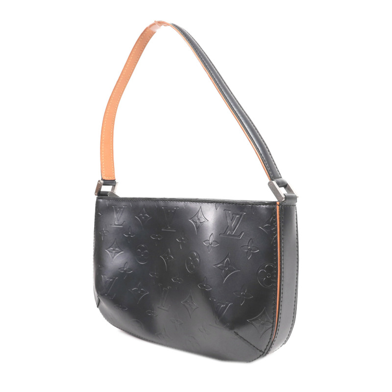 LOUIS VUITTON Monogram Mat Fowler銀扣肩背袋-2