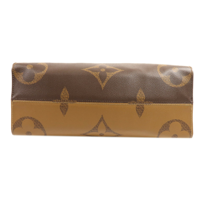 LOUIS VUITTON Monogram Giant On The Go MM金扣手挽肩背兩用袋-3