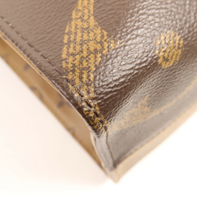 LOUIS VUITTON Monogram Giant On The Go MM金扣手挽肩背兩用袋-9