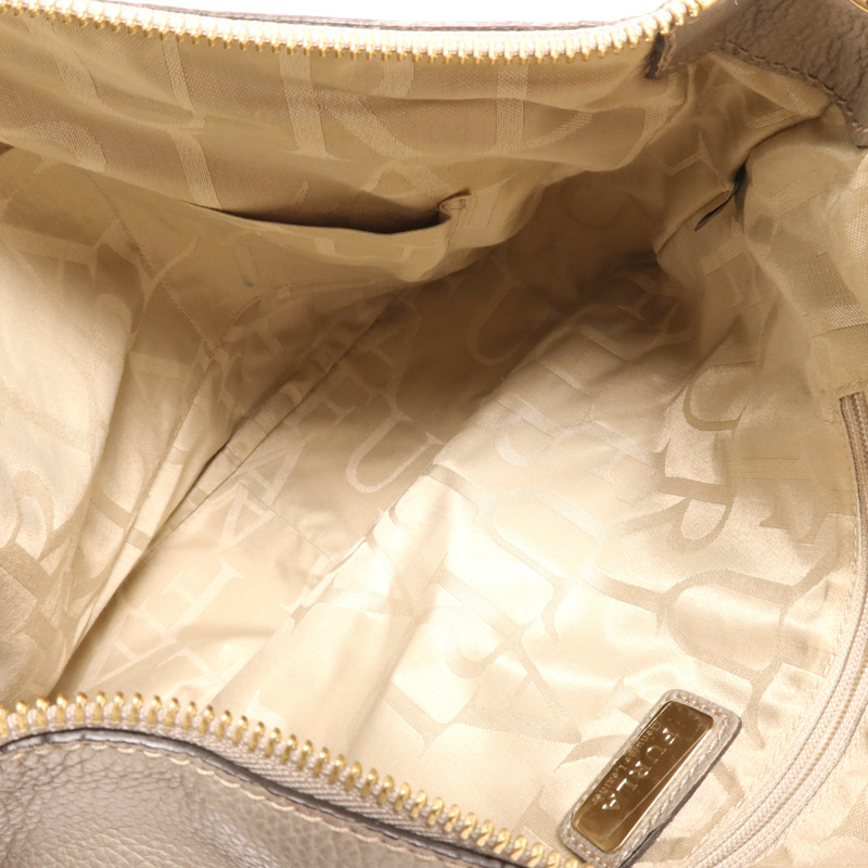 Furla 牛皮皮革Shoulder Bag金扣手挽肩背兩用袋-4