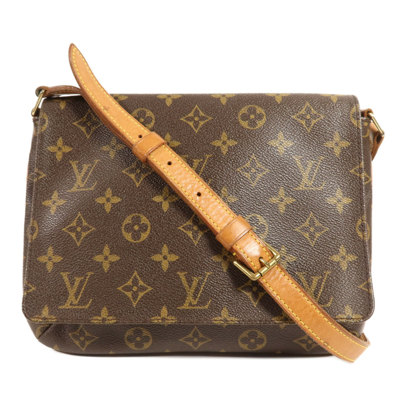 LOUIS VUITTON Monogram Musette Tango Short Shoulder金扣肩背袋-0