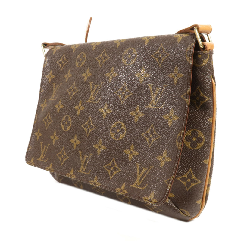LOUIS VUITTON Monogram Musette Tango Short Shoulder金扣肩背袋-2