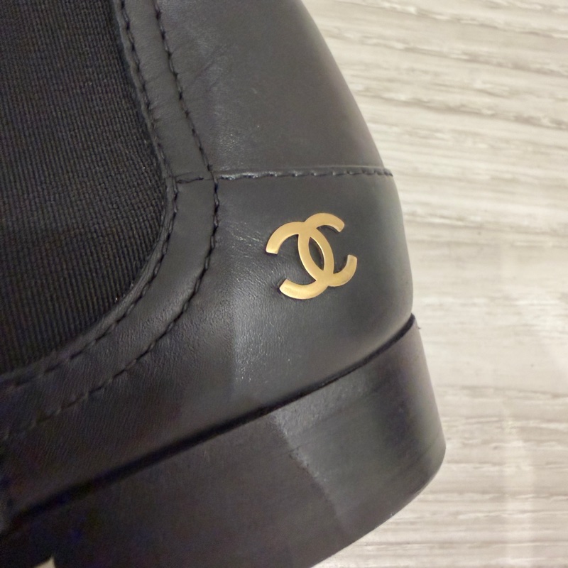 Chanel  黑色短靴❤️‍🔥超好看極新36號-9