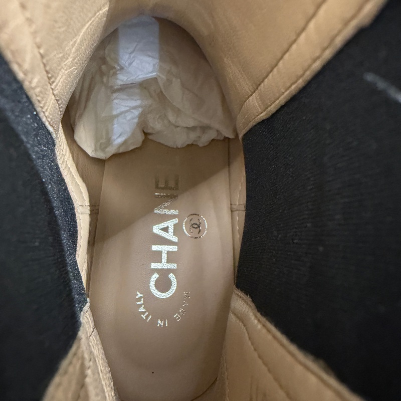 Chanel  黑色短靴❤️‍🔥超好看極新36號-25