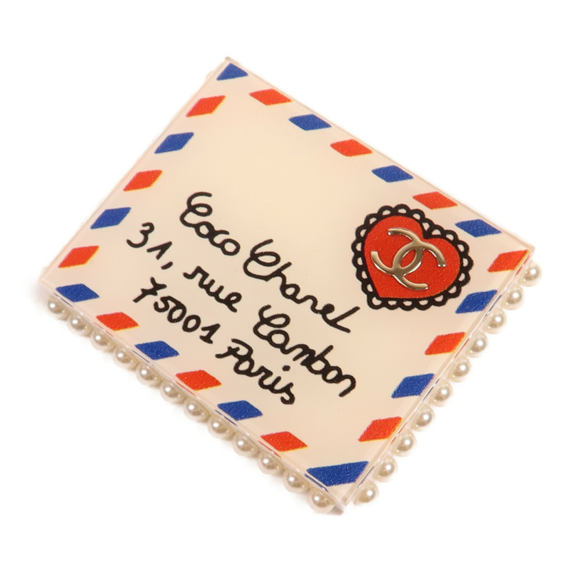 CHANEL PVC Brooch金扣胸針-2