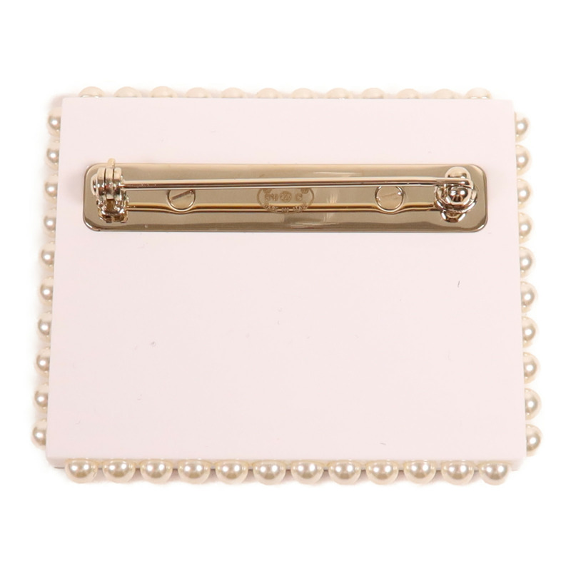 CHANEL PVC Brooch金扣胸針-3