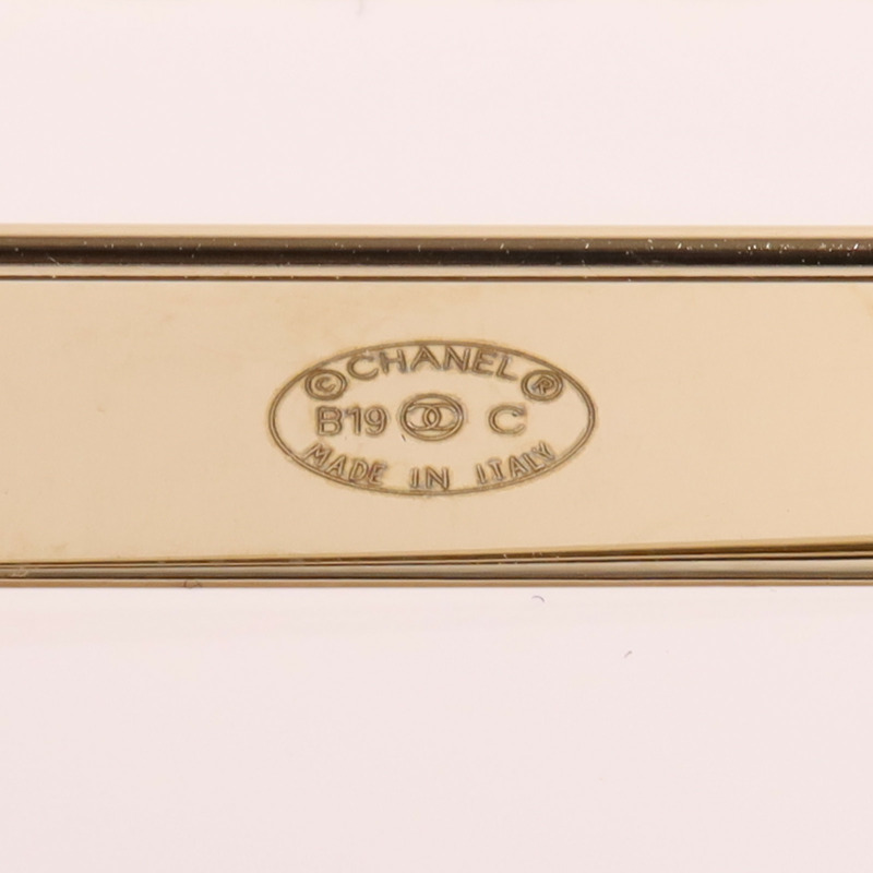 CHANEL PVC Brooch金扣胸針-7