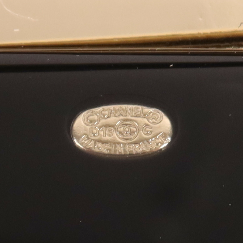 CHANEL PVC Brooch金扣胸針-7