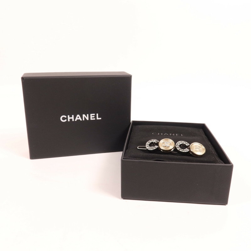 CHANEL 金屬Hair Clip髮夾-9