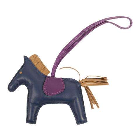 HERMES Milo皮革Rodeo MM掛飾