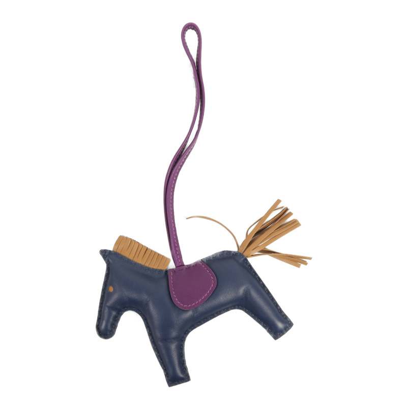 HERMES Milo皮革Rodeo MM掛飾-2