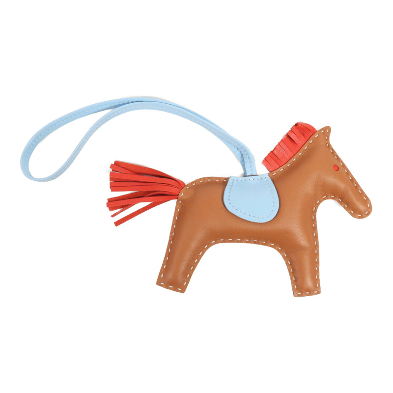 HERMES Milo皮革Rodeo MM掛飾-1