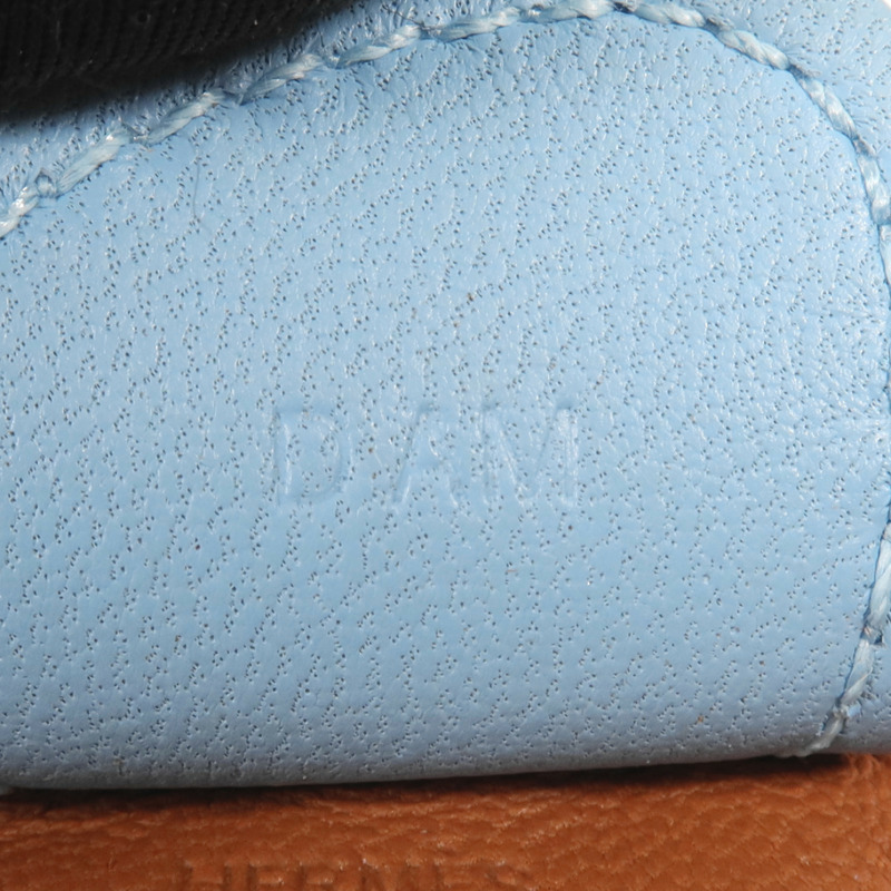 HERMES Milo皮革Rodeo MM掛飾-7