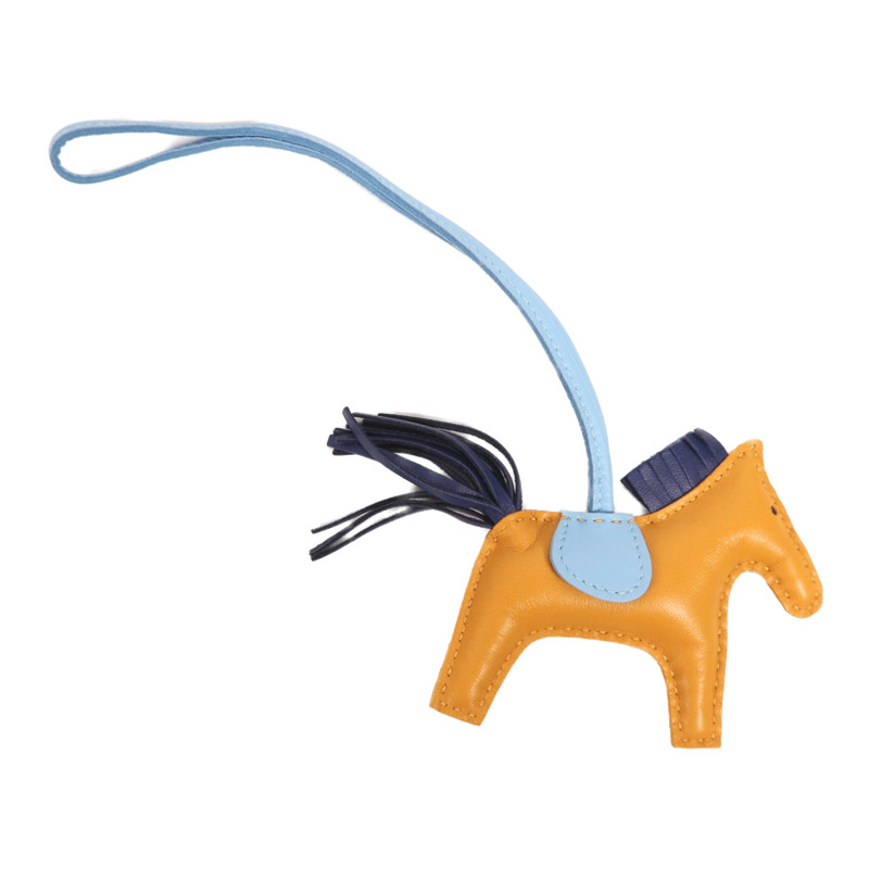 HERMES Milo皮革Rodeo PM掛飾-1