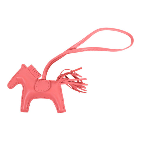 HERMES Milo皮革Rodeo PM掛飾