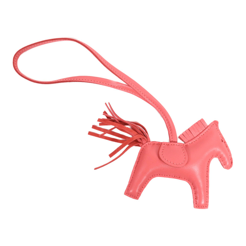 HERMES Milo皮革Rodeo PM掛飾-1