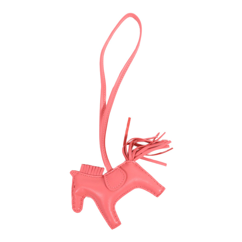 HERMES Milo皮革Rodeo PM掛飾-2