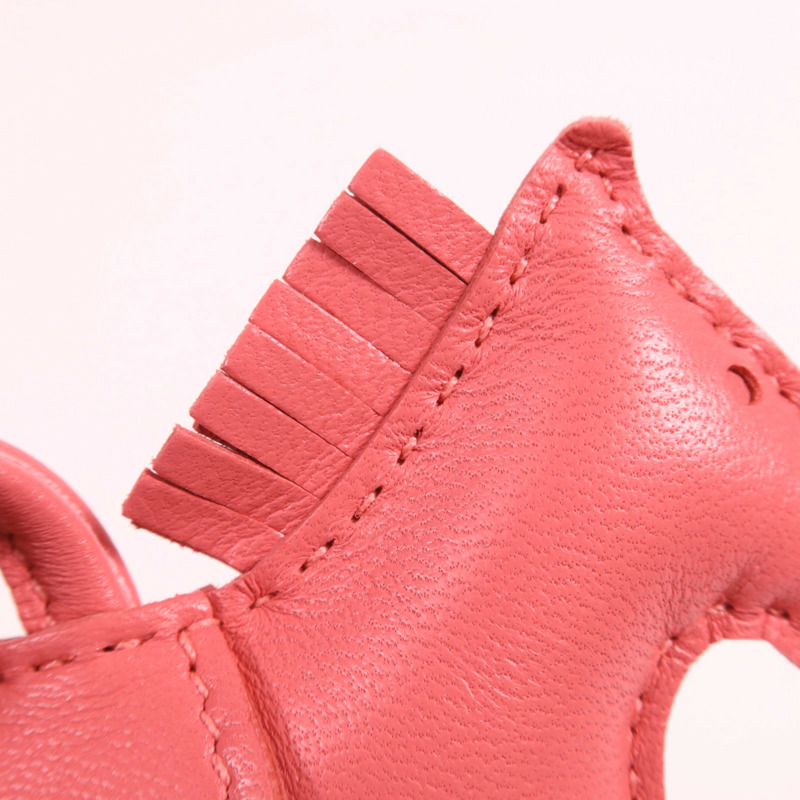 HERMES Milo皮革Rodeo PM掛飾-4