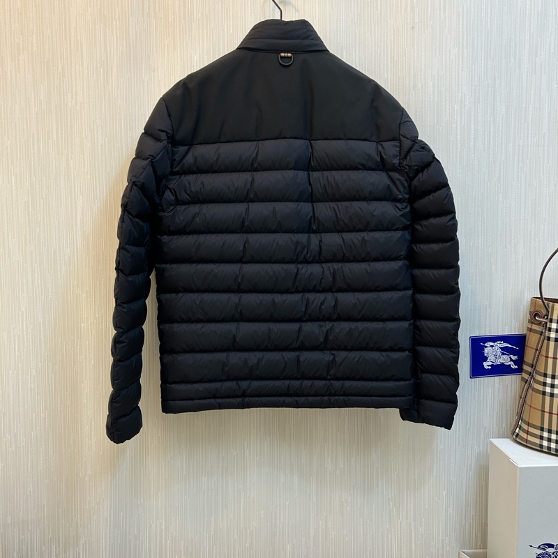 BURBERRY英國男款黑色羽絨外套S-2